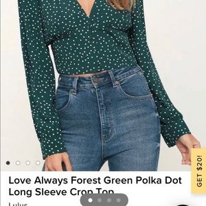 Lulus Cropped top